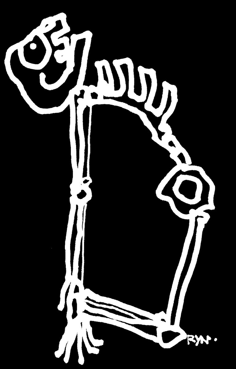 Rynski's tweet image. I just added a new design to my shop! rynski.threadless.com/designs/skelet… #artistshops