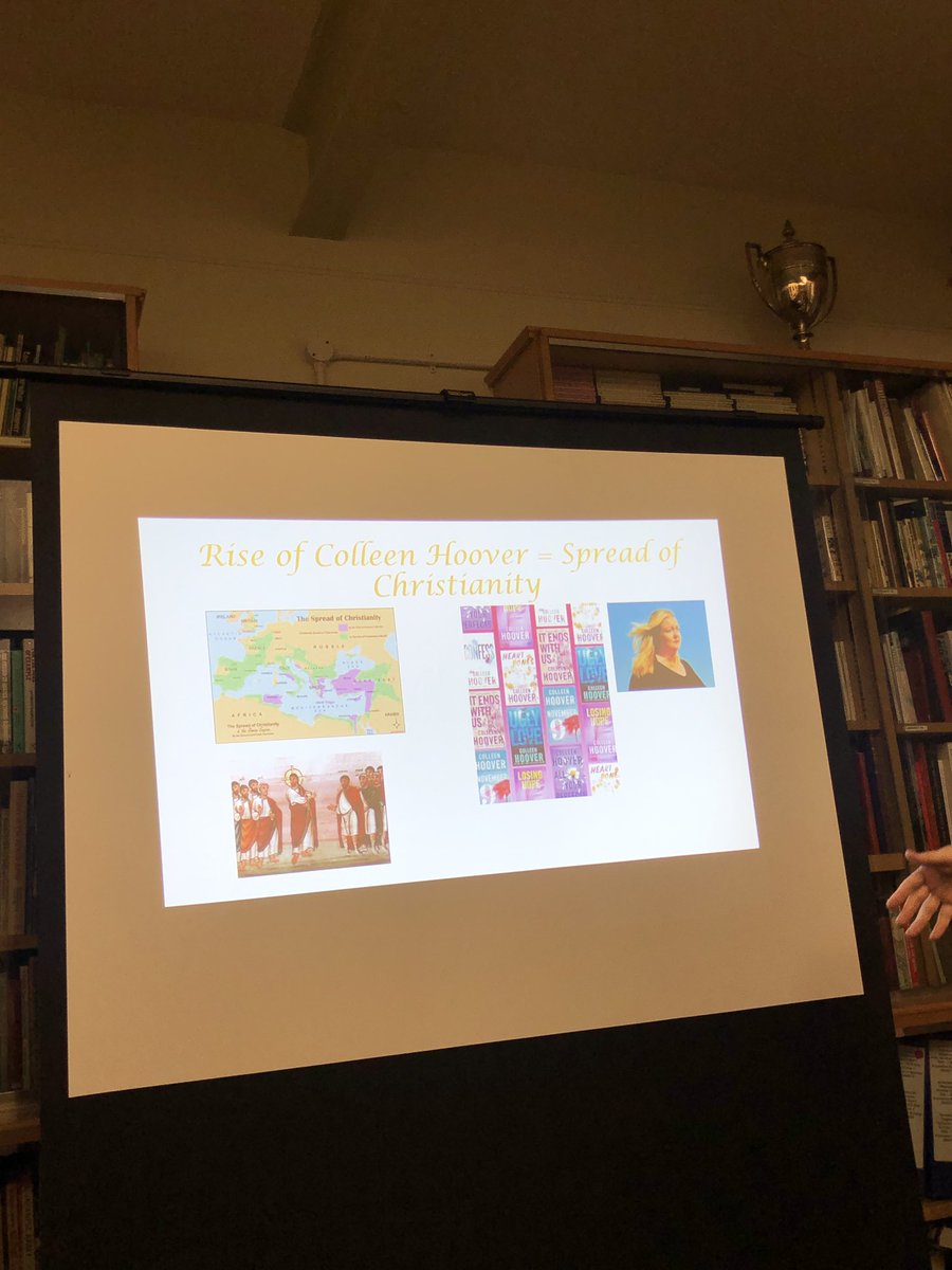 I did PowerPoint night with our after school group where they could present on any topic of their choosing as long as it was vaguely history related- and it was genuinely the funniest thing I’ve ever seen. God bless teenagers