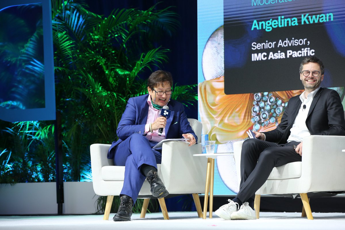 Ivo Jenik of CGAP, Tim Byun of OKX &amp; Hon. Kyle Hauptman of National Credit Union Admin offered advice on regulator relationships in digital assets at #D3Bahamas "Trust &amp; cooperation" panel moderated by Angelina Kwan of IMC Asia Pacific.