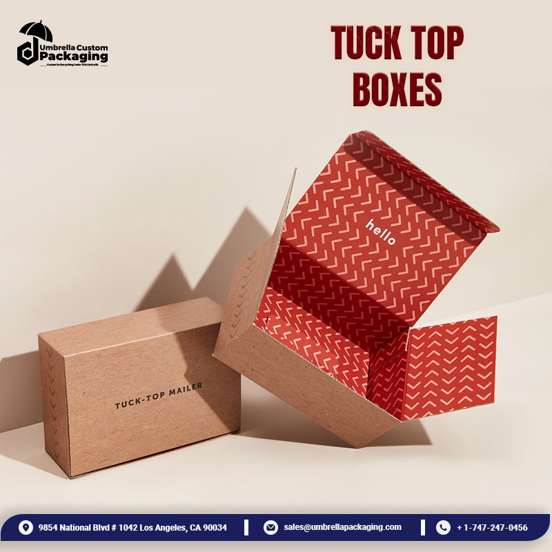 umbrellapack's tweet image. Elevate Your Packaging Experience with Tuck Top Boxes by Umbrella Custom Packaging.
visit our website: umbrellapackaging.com
#custompackaginglosangeles #custompackagingusa #customizedpackagingboxes