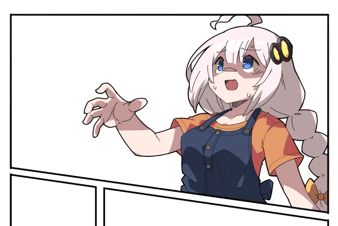 今日は2ページ目の線画までやった
これは息抜きに色塗ったあかりちゃん 