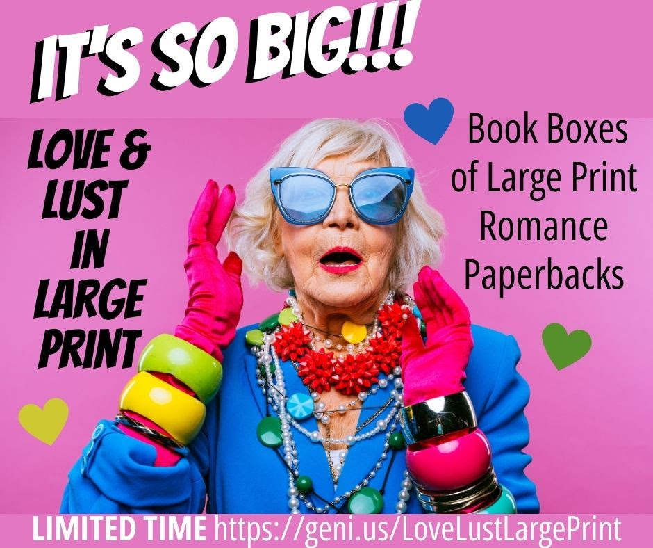 Fourteen of the industry's leading romance authors have teamed up to create holiday bundles brimming with brand-new large print editions of our best-selling books.

Check out the Kickstarter here!
geni.us/LoveLustLargeP…

#LoveLustLargePrint #valentineprlm @valentine_pr_ #romance