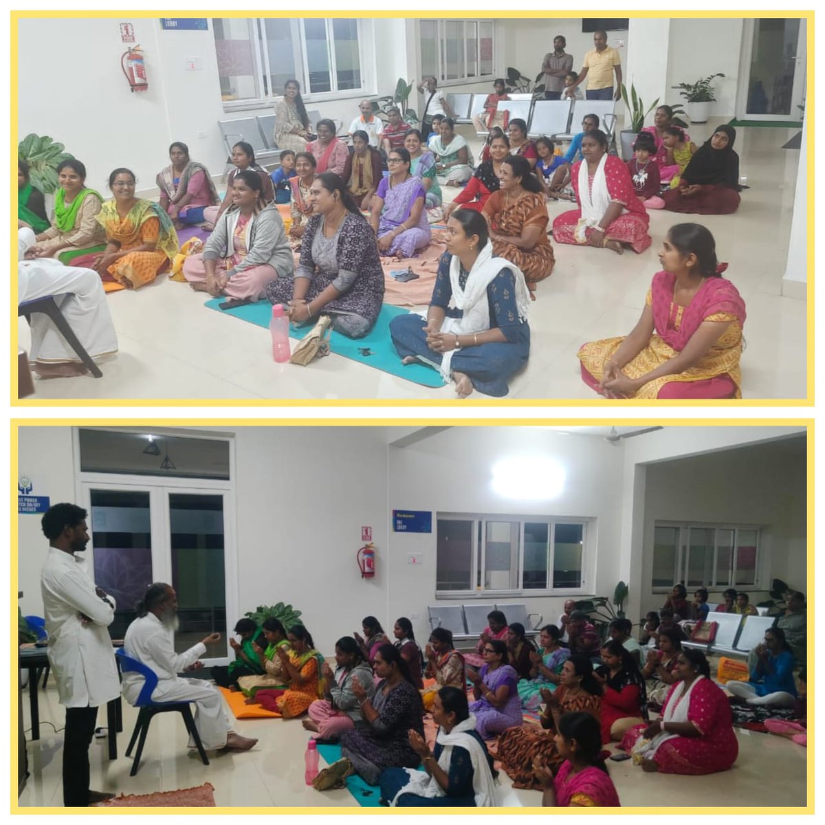 MahayogamF's tweet photo. இன்று ஓசூர் - மத்திகிரி sai srushti Sangamam layoutயில் Success siddhi அறிமுக உரை @JRameshrishi1 அவர்கள் தலைமையில் நடைபெற்றது. 

#Mahayogam #MaharishiG #Freeintro #Beyondlifescience #Energymedicinalyoga #Lifeeasy 
#Hosur #SuccessSiddhi https://t.co/osQcVX75fT