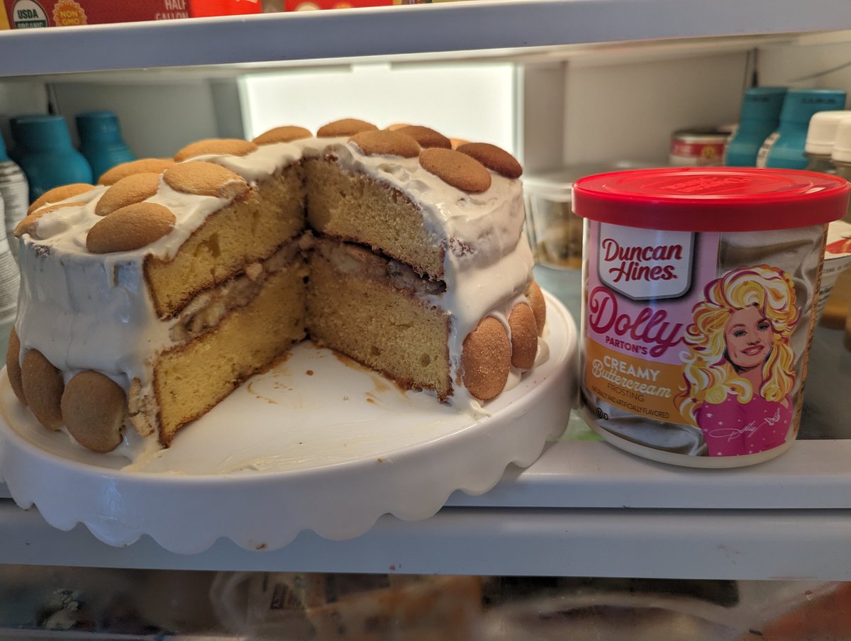 HTXDaniel's tweet photo. Hi @DollyParton ! We tried our best but  it didn't quite come out like the picture on the box, but then kiddos enjoyed eating it as much as they enjoyed making it anyway. Tbh might be my new favorite cake. 😋 https://t.co/A3Cqo8SYUL