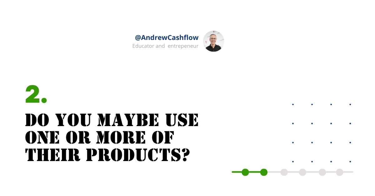 AndrewCashflow's tweet photo. Question of the day:
What is the most important question when you want to invest in stocks?

Can the Stock go to zero!

#Bluechip #ExpertInvestor #Investing #Investor #Expert #FinancialFreedom #InvestingJourney #SmartInvesting #crypto #bitcoin #money https://t.co/d74nWRyYq7