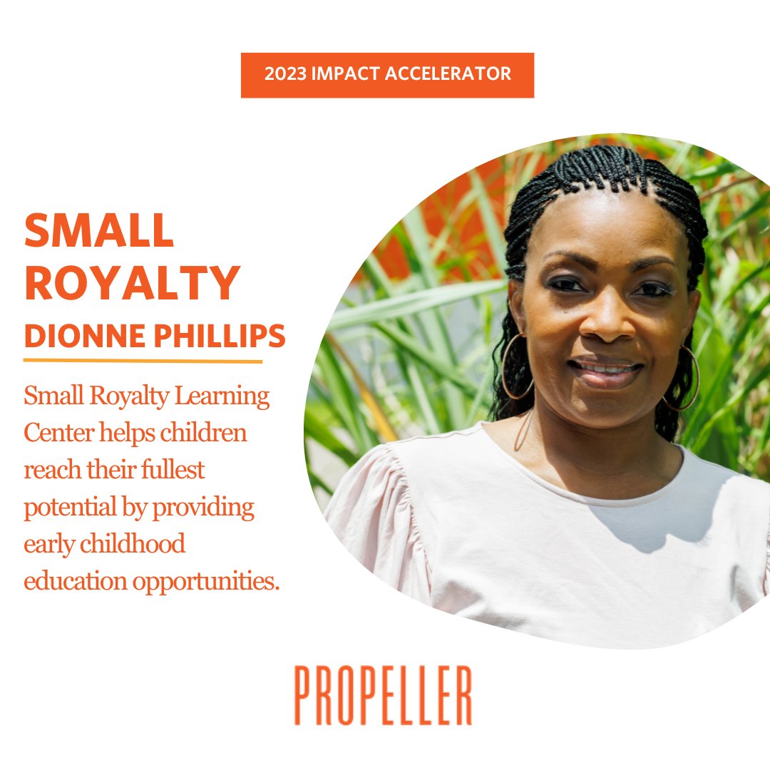 Check out 2023 Impact Accelerator Venture Small Royalty Learning Center! They're located at 2605 21st St. in Kenner, La. Small Royalty helps children reach their fullest potential by providing early childhood education opportunities.