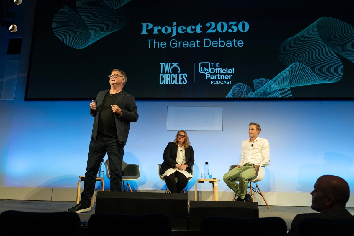 TwoCircles's tweet photo. 🎙 Kicking off a series of podcasts exploring areas that could define the next decade, @UnffclPrtnr joined us at the Two Circles Summit for a live recording of Project 2030.

🎧 Search 'Unofficial Partner' in your favourite podcast app, or click below ⤵️

https://t.co/kKKcuk8mlk https://t.co/zzAnOpXQYi
