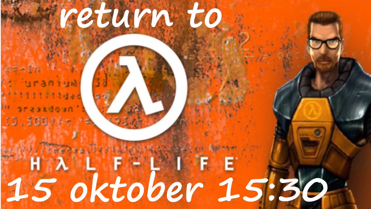DutchGaminDevil's tweet image. Sunday it will be my 3rd anniversary of being an affiliate on twitch. We will do this by getting as far as possible with the game where i reached my affiliate status with: Half Life. (Time is CET) Just some good laughs and going down memory lane! See you there #devilarmy