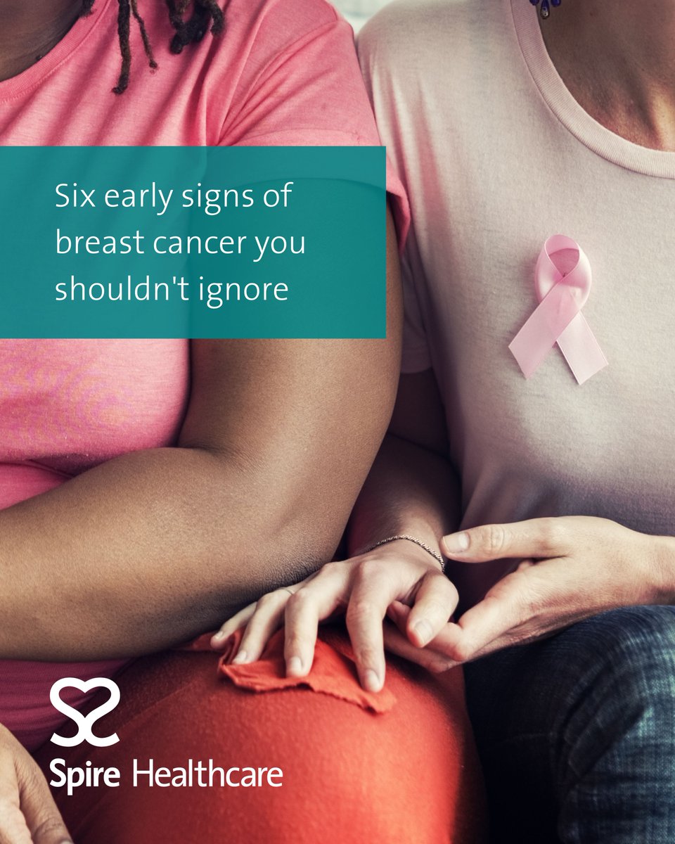SpireAlexandra's tweet photo. Breast cancer affects one in seven women at some point in their lifetime, so knowing the symptoms is key. 📋 

Dr. Mark Coombe, General Practitioner, explains six early signs of breast cancer you shouldn't ignore 🎗️ ➡️ https://t.co/RlsIbqD6P9

#BreastCancerAwaressMonth https://t.co/zHUKAzKkkV