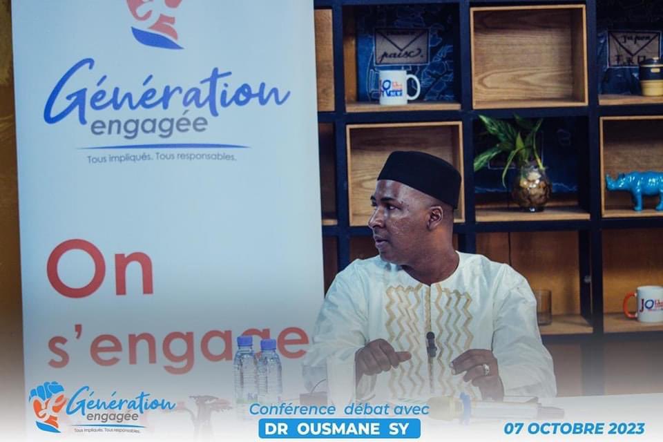 𝗦𝘂𝗿 𝗹𝗲𝘀 𝘁𝗿𝗮𝗰𝗲𝘀 𝗱𝘂 𝗠𝗮𝗹𝗶 𝗶𝗻𝗱𝗲́𝗽𝗲𝗻𝗱𝗮𝗻𝘁 !

Le mouvement Génération Engagée  a initié une conférence-débat autour du thème «le Mali une nation qui cherche encore un État» animé par Dr Ousmane SY, ancien ministre du Mali.
#Tousresponsables_tousimpliqués