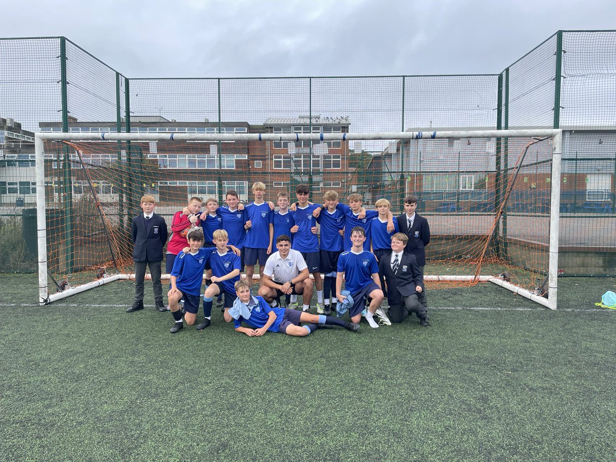 Another successful evening for Plume as our Year 9’s progress into the next round of the ESFA cup⚽️⚽️