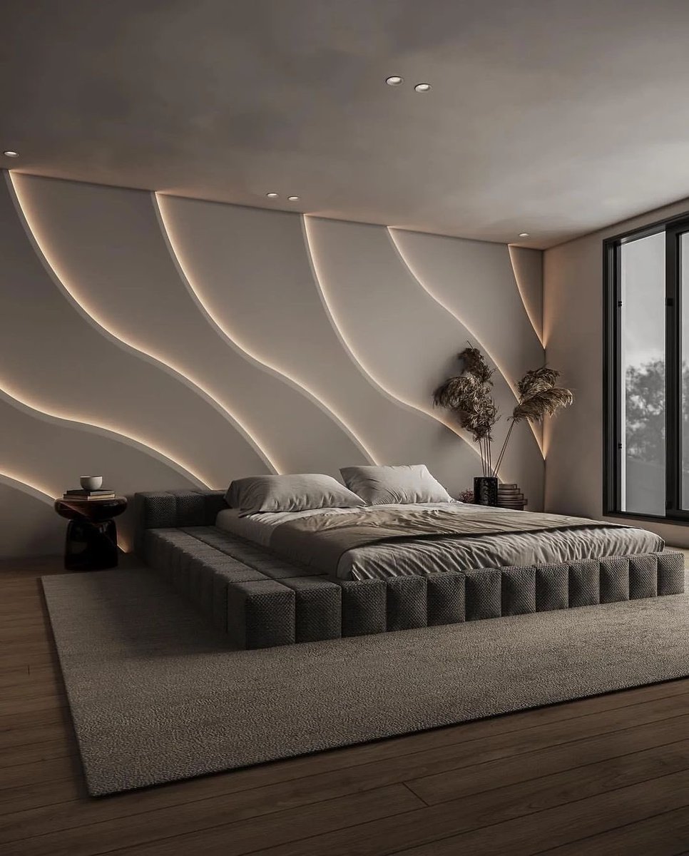 INTERIORPORN1's tweet photo. dreaming of this minimalistic bedroom https://t.co/6fGR18GXdS