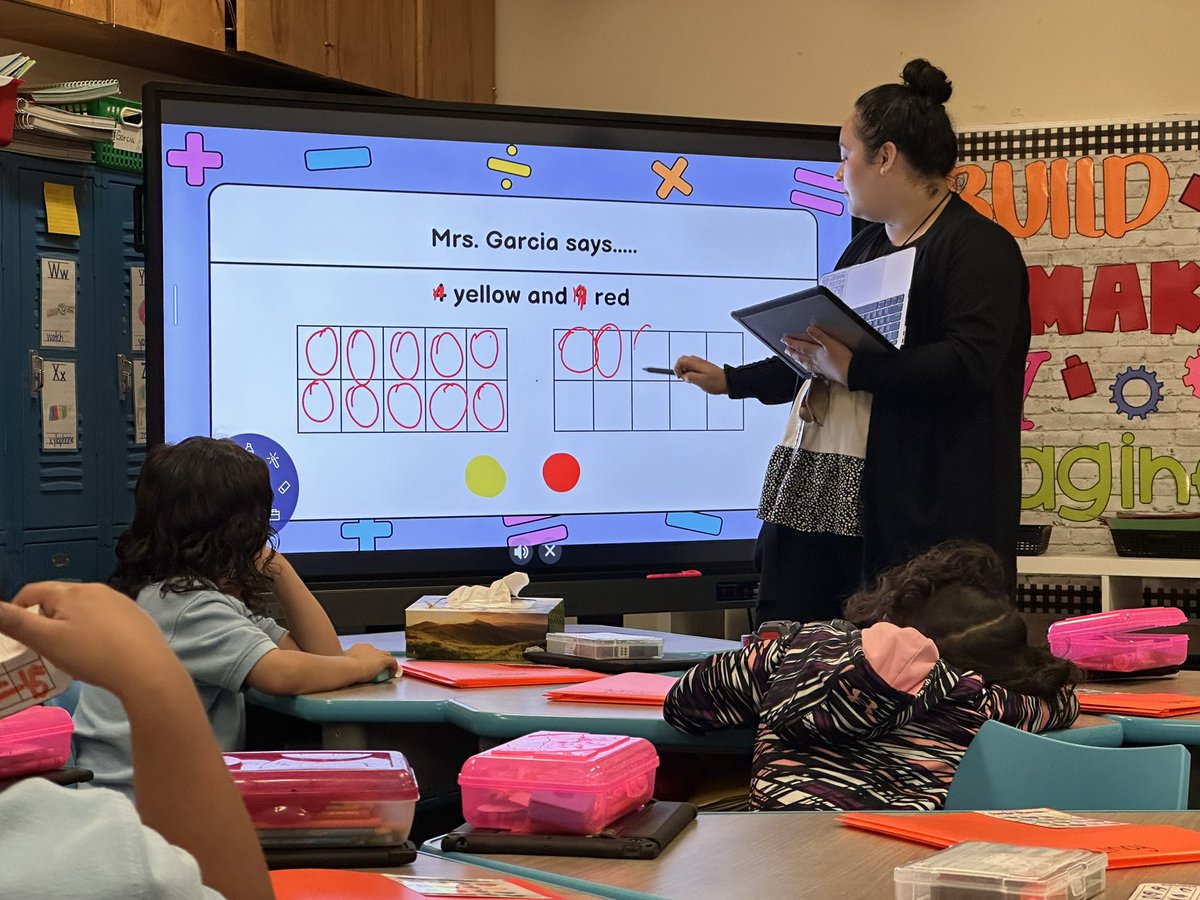 meaganrpride's tweet photo. Stations &amp; guided math in Garcia’s first-grade classroom —> check out the engagement - every. single. student was enlisted in the task &amp; could articulate what they were learning AND what math strategy they were using! Right on, Garcia! 💯 @LANschools @LALoganFWISD #LearnwithLAN https://t.co/WsWrsfBzk8