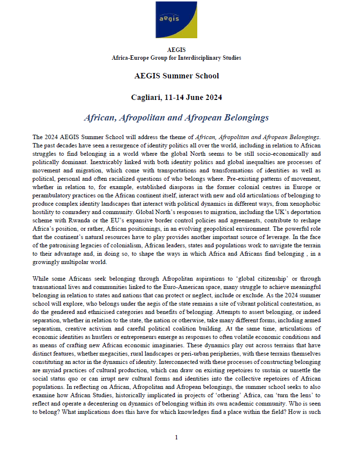 Czech Association for African Studies tweet media
