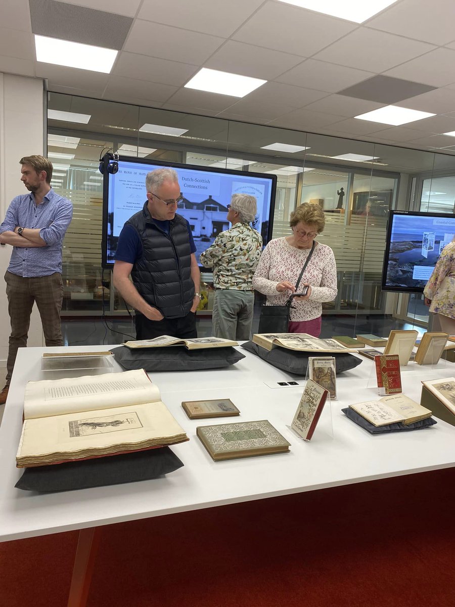 CulturalRegion's tweet photo. Launch of the Travelling Regions exhibition,  at Radboud University Library, 28 May 2023. Curated by @m_corporaal, Giulia Bruna and Ruud van den Heuvel, @RadboudE https://t.co/8nhTl6LeHi