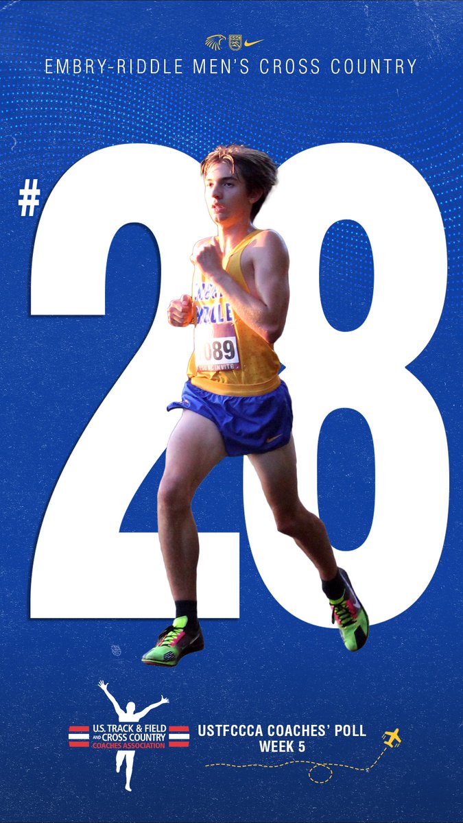 ERAUXCTF's tweet photo. ERAU Men's Cross Country is in the top 3️⃣ in the South Region and the top 3️⃣0️⃣ in NCAA II!
#GoERAU https://t.co/tfROoXSTQJ