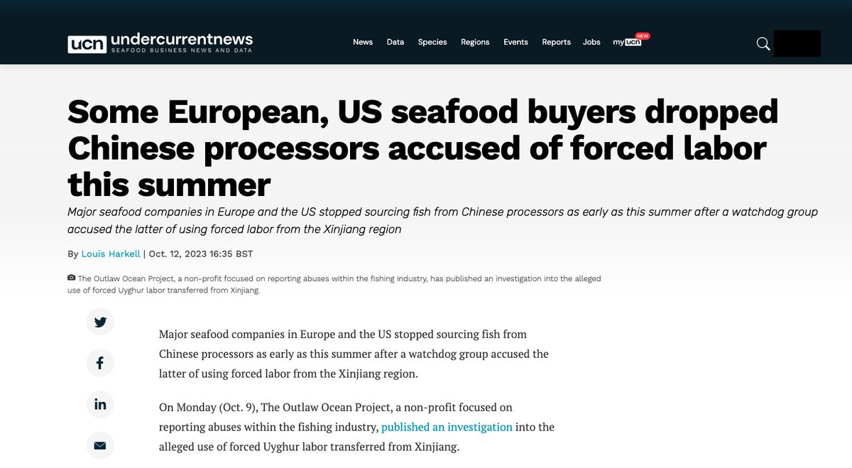 This was exactly our hope: Industry reporters would mine our Bait-to-Plate and Discussion tools for the sake of writing smart follow-up stories detailing the investigation findings and what companies said in response to us. See Undercurrent News: 
undercurrentnews.com/2023/10/12/som…