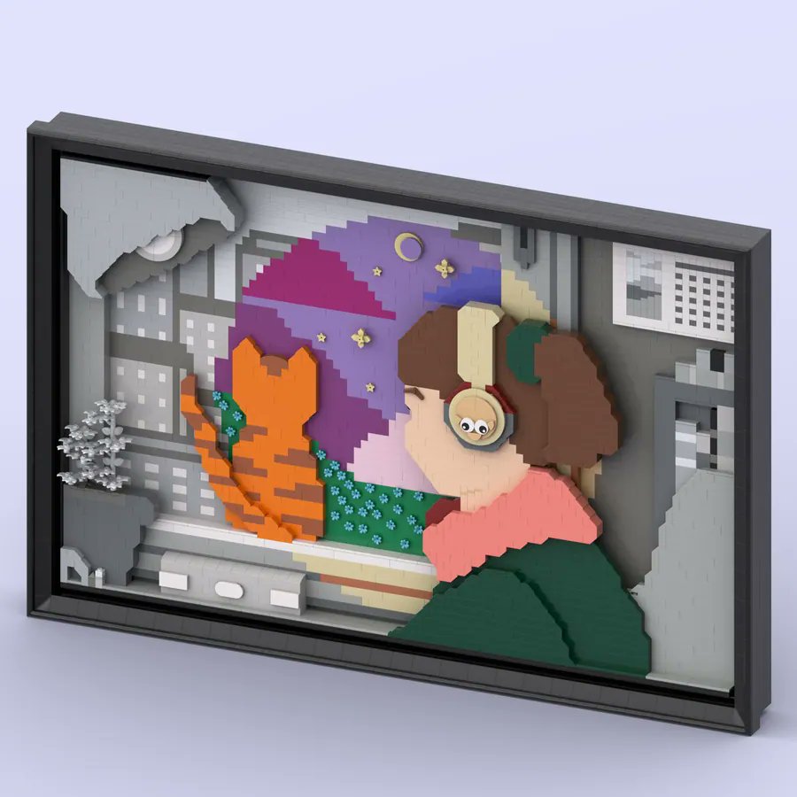 GalerandaT's tweet photo. Hey yall! I made a build for the Lego × Lofi Girl Lego Challenge! There's only a few days left in the competition, and you can show your support by leaving a comment on my challenge build! Thank you for the support! 🤗
https://t.co/qEmJDcNziy https://t.co/GqnTHDn08R