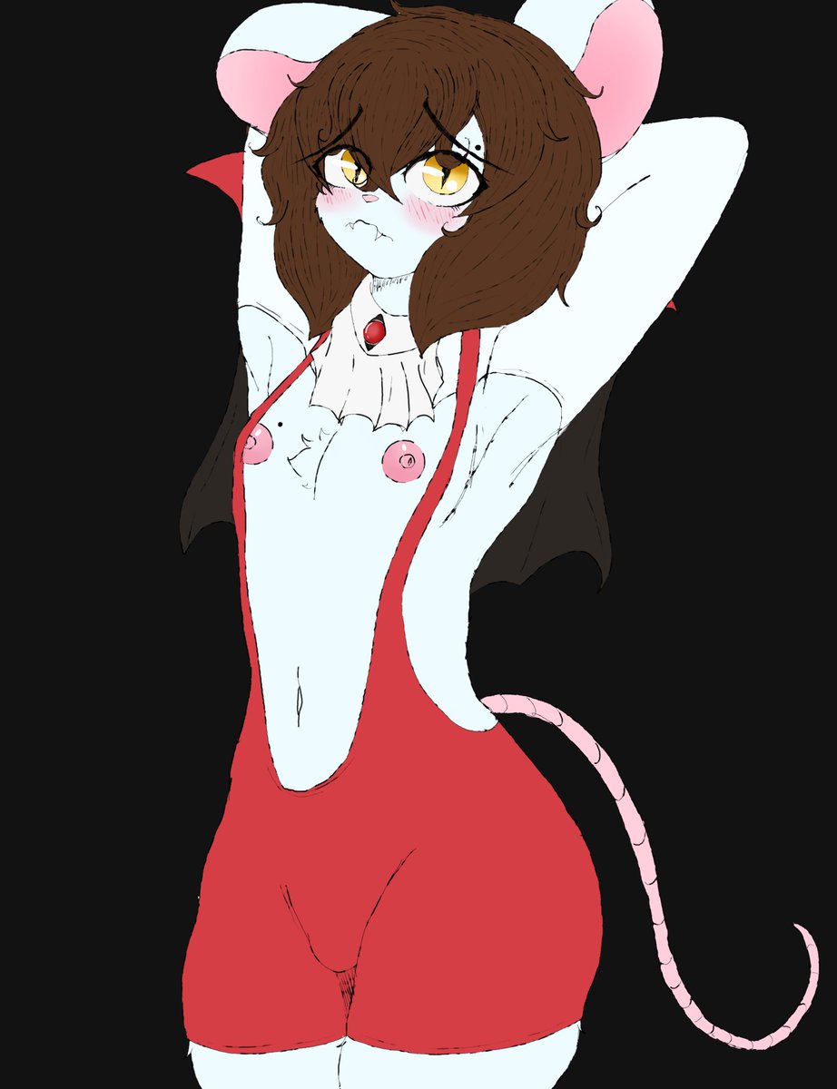 Outfit from <a href="/OCOutfits/">🔞🔞 Outfit Meme Prompts 🔞🔞</a> 
Inktober/Sketchtober 2023 Day 12: 

Slowly starting run out of steam. I wish I could of taken a bit more time on the sketch, but it is what it is. 
If you haven't noticed I've been switching sketching sona and Jenna. Tommorow it'll be Jenna again!