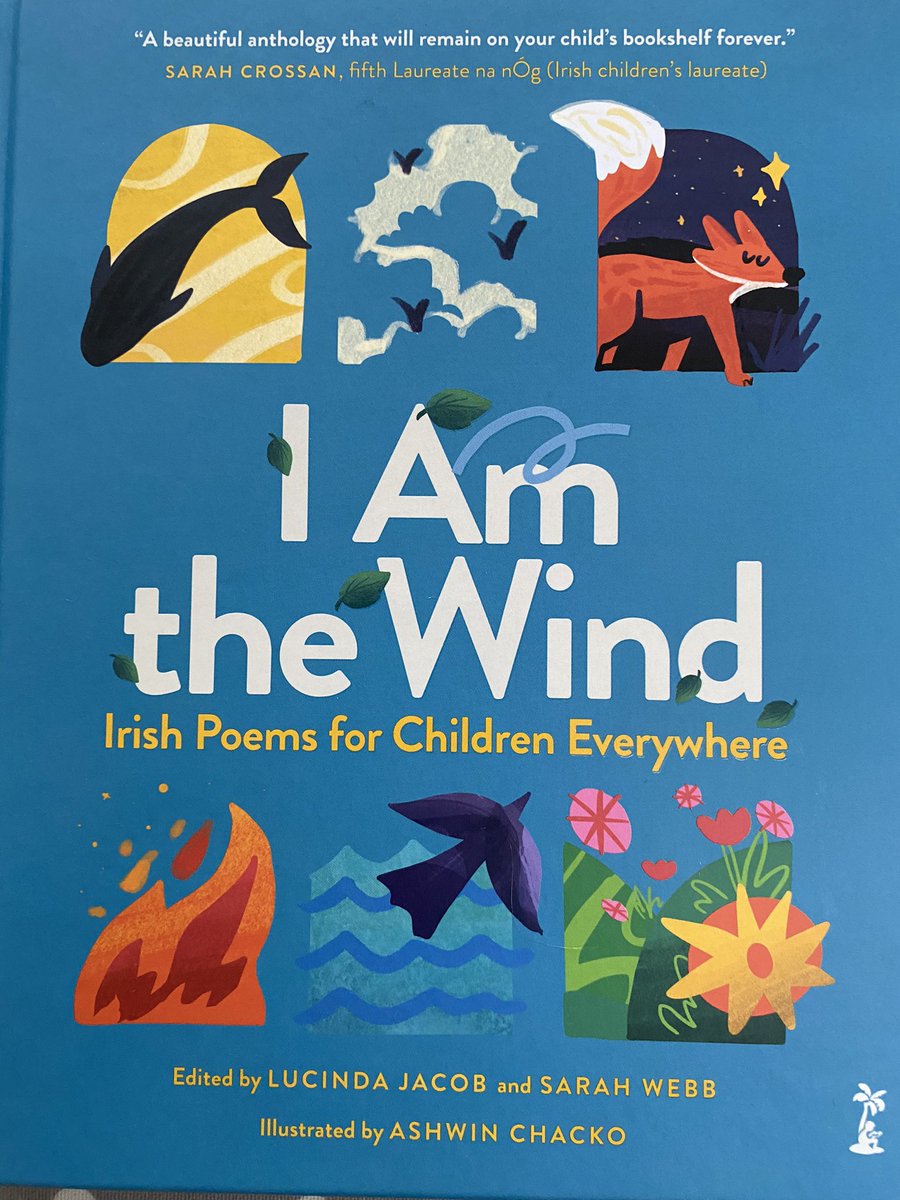 If you love this line ‘Tread softly because you tread on my dreams’ check out the whole poem by W.B. Yeats in our book #IAmTheWindBook launched yesterday. Edited by @sarahwebbishere & @lucindajwriter Beautifully illustrated by @whackochacko publ @LittleIslandBks