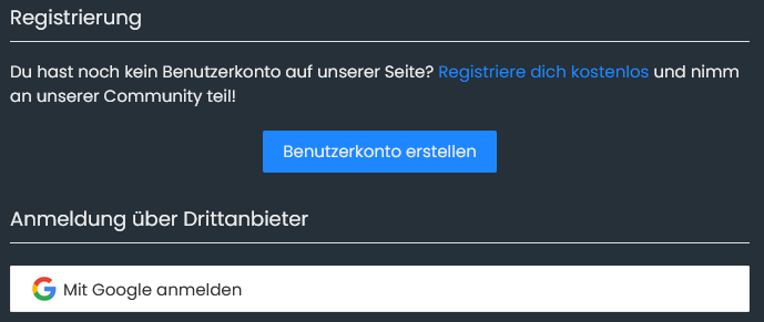 FSModsYT's tweet photo. Ab sofort ist die Registrierung &amp; Anmeldung auf https://t.co/4SbrCZgrAz noch einfacher! Ihr könnt euch nun auch mit eurem Google Konto registrieren und anmelden. https://t.co/dQCefZee2j