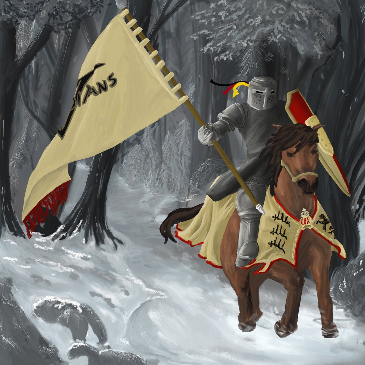 Im no <a href="/lahens_elss/">Lahens</a> or <a href="/aeliosart/">Aelios 太陽 | Ukiyoe, A&A</a>, but I did have some fun with this digital oil painting to dust off the cobwebs after my move from Korea to Germany. Added some influence from my new city. Peep the full def 1/1 on <a href="/worldofv_art/">World Of V | Green NFT Marketplace</a>. I gifted it to Al Lujon for their long time support