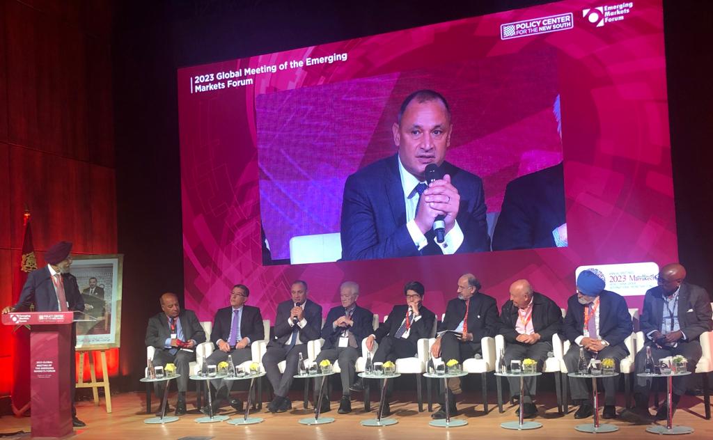 Thank you to our co-host <a href="/PolicyCenterNS/">Policy Center for the New South</a> and all our esteemed panelists and participants for three days of robust and focused discussions on solutions to key challenges facing emerging market countries. #EMFGlobalMeet2023 #EmergingMarkets