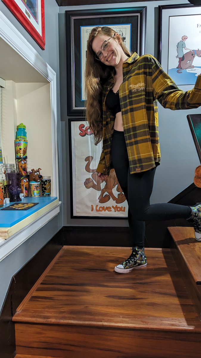 When a brand sends you the most YOU Scooby clothing ever, you have a photoshoot in the Scoob House.

📷: <a href="/LanessaVo/">LanessaVO🎙🍃💚</a> 
Merch: <a href="/cakeworthystore/">Cakeworthy</a>
