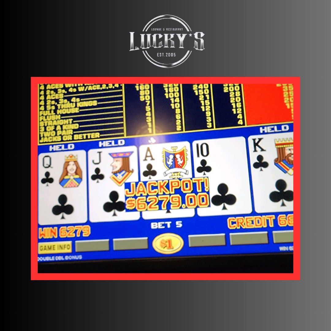 LuckysLoungeNV's tweet photo. Today’s forecast at Lucky’s Lounge? 100% chance of winning. 💰

📍$6,279 - Farm 
📍$4,000 - Sparks 
📍$3,510.50 - Farm 
📍$3,150 - Sparks 
📍$2,400 - Sparks
📍$2,358.75 - Cactus 
📍$1890 - Sparks 
📍$1,263 - Sparks https://t.co/l42kSO68YA