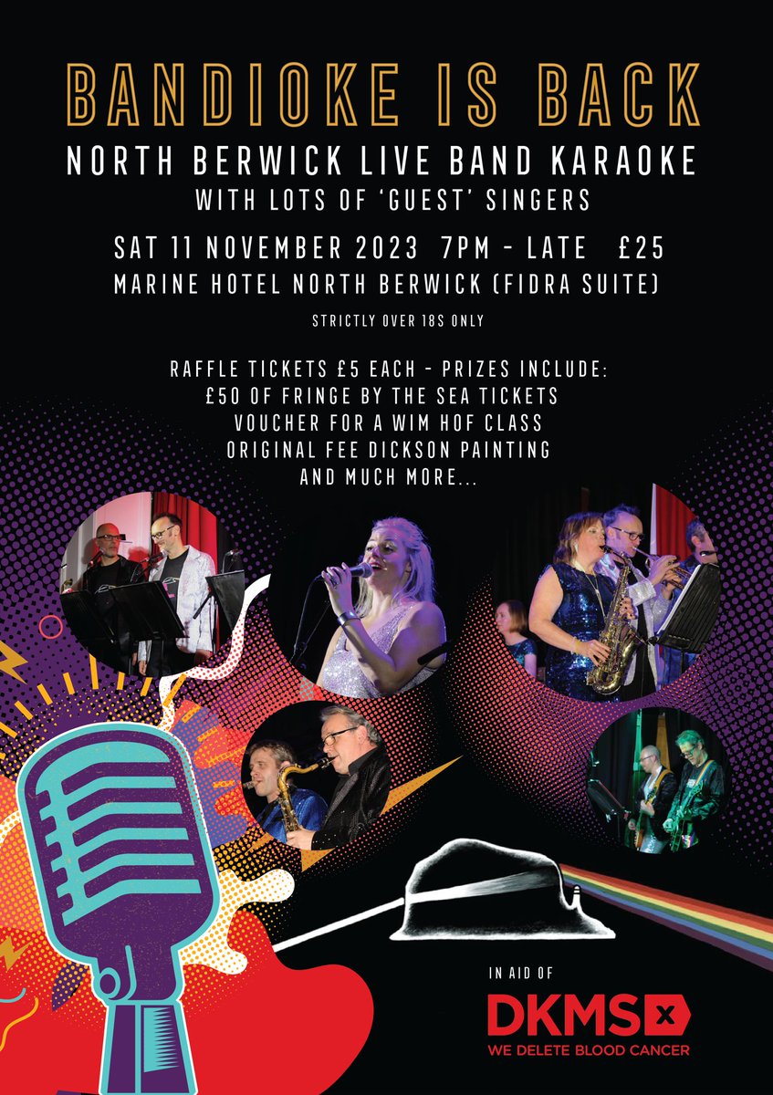 DKMS Scotland Volunteer Hub (@dkmsscotland) on Twitter photo 🚨Last few tickets🚨
Come and join us for a night of live music and raise funds for <a href="/DKMS_uk/">DKMS UK | We Delete Blood Cancer</a>
Raffle prizes include a 3 x Supercar drive at <a href="/inglistonevents/">Ingliston Circuit</a>, family ticket for <a href="/britanniayacht/">RoyalYacht Britannia</a> and much more.
Get your tickets:
register.enthuse.com/ps/event/Bandi…
@10000Donors
<a href="/almurray/">Al Murray 🇺🇦</a> 🚨Last few tickets🚨
Come and join us for a night of live music and raise funds for <a href="/DKMS_uk/">DKMS UK | We Delete Blood Cancer</a>
Raffle prizes include a 3 x Supercar drive at <a href="/inglistonevents/">Ingliston Circuit</a>, family ticket for <a href="/britanniayacht/">RoyalYacht Britannia</a> and much more.
Get your tickets:
register.enthuse.com/ps/event/Bandi…
@10000Donors
<a href="/almurray/">Al Murray 🇺🇦</a>