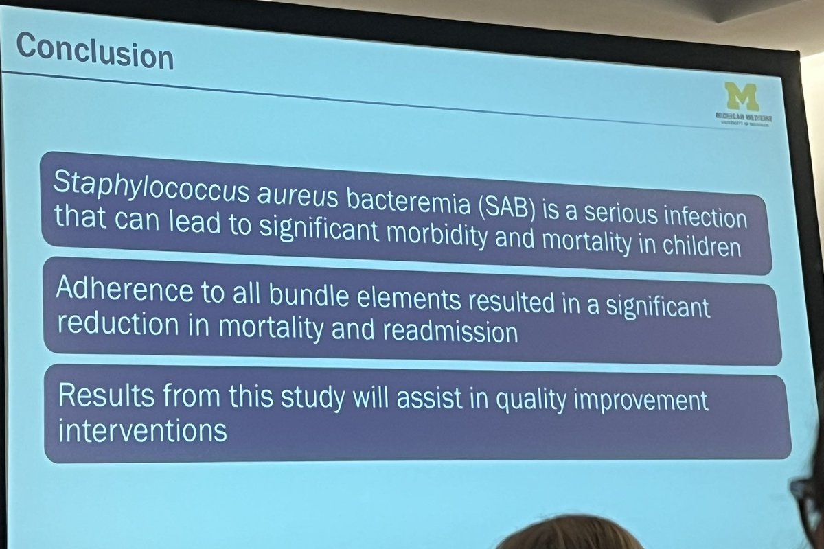 MAdamsick's tweet image. Love seeing a pharmacist presenting on a successful stewardship bundle! @raneempallotta #IDWeek2023