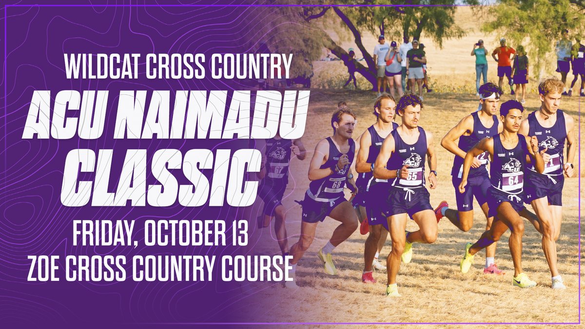 ACU_TFXC's tweet photo. ๐กcoming #ACUXC Meet tomorrow!
The Wildcats race Friday evening at home in a preview for the WAC XC Championships we host Oct. 27th.
๐จ๐ช๐ผ ๐ต๐๐๐๐๐
๐ ๐ช๐๐๐๐๐๐
๐โโ๏ธ Women's 6k @ 6pm
๐โโ๏ธ Men's 8k @ 6:45pm
Come out and cheer us on at 2051 EN 10th Street!!
#GoWildcats https://t.co/NAB1DeXdBm
