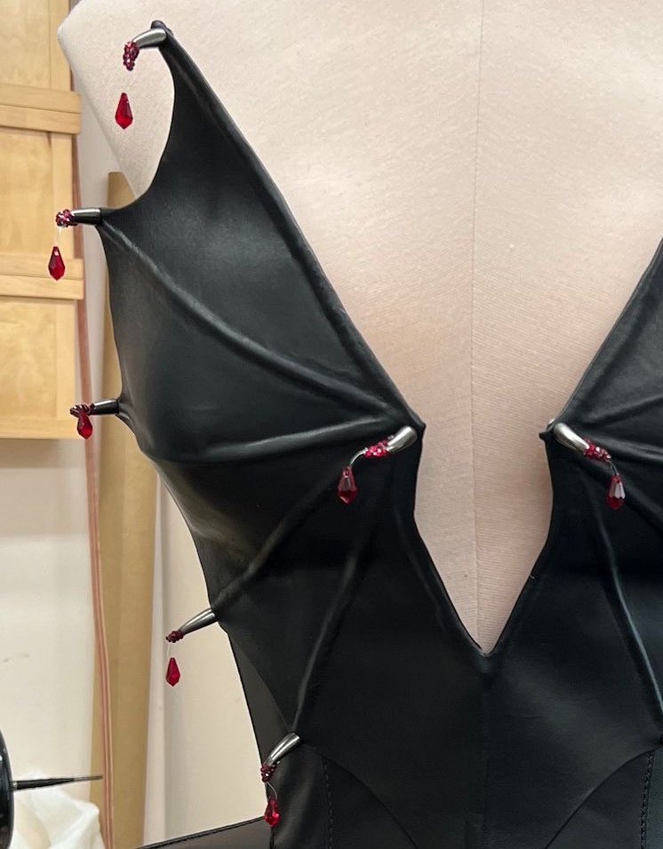 bat wing corset