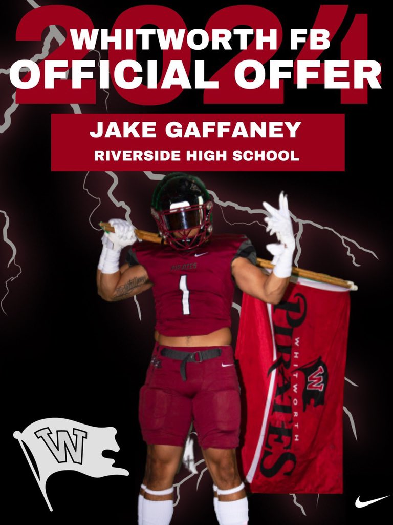 Jake Gaffaney (@jakegaff_23) on Twitter photo Blessed to announce I have received an offer from <a href="/WhitworthFB/">Whitworth FB</a>! So excited for this opportunity!
<a href="/coachsandberg/">Rod Sandberg</a>
@seth_harri Blessed to announce I have received an offer from <a href="/WhitworthFB/">Whitworth FB</a>! So excited for this opportunity!
<a href="/coachsandberg/">Rod Sandberg</a>
@seth_harri