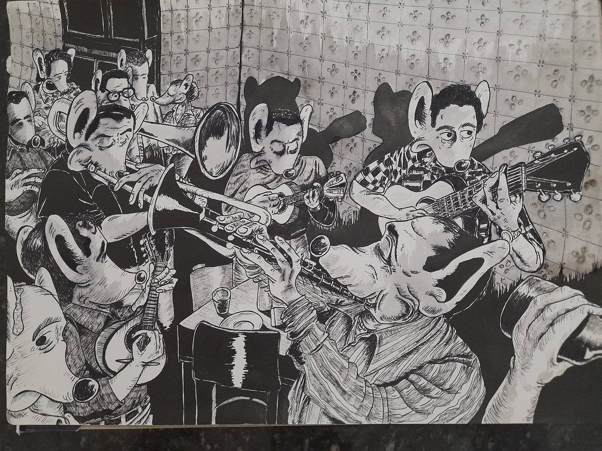 ratos_os's tweet photo. Chorinho no "suvaco de Cobra" idos de 1975...
Os Ratos Vol. 6

#art
#desenho
#arte
#quadrinhos
#drawing
#quadrinhosindependentes
#comix
#quadrinhosunderground
#gibi
#comixunderground
#zine
#fanzine
#comics
#hqsindependentes 
#cartum 
#cartoon
#bandedessinnee 
#bd
#chorinho https://t.co/kjAP1mAQ0f