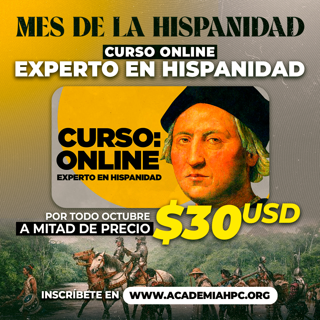 HpcAcademia's tweet photo. 📍 ¡GRAN PROMOCIÓN POR ESTE MES DE LA HISPANIDAD! Nuestro curso estará a mitad de precio. Aprovecha esta oportunidad. Ingresa a nuestro sitio web: https://t.co/qiXoqgwae3 #hispanidad https://t.co/NAgByUDIDb