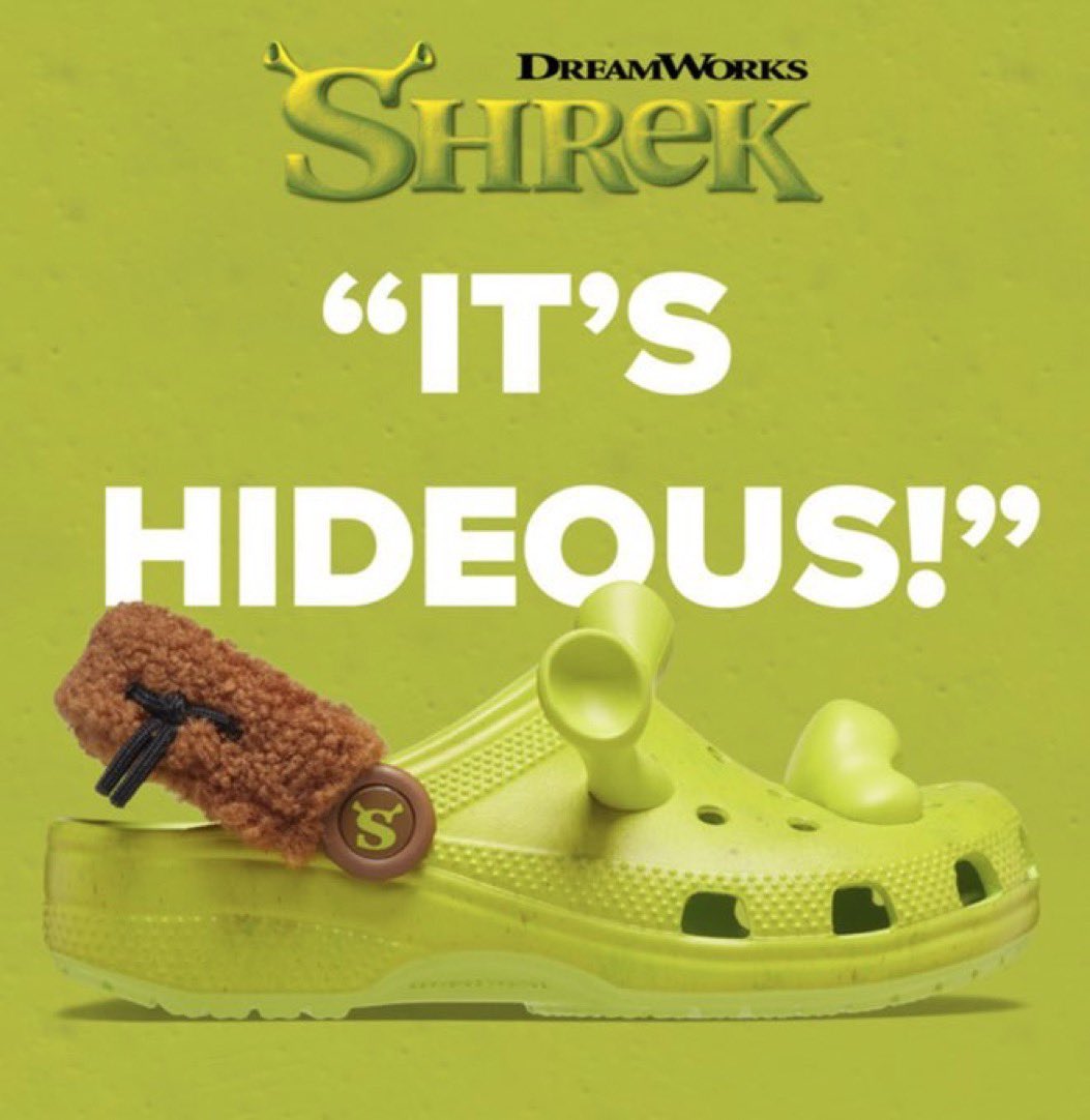 Classic Dreamworks Shrek Clog