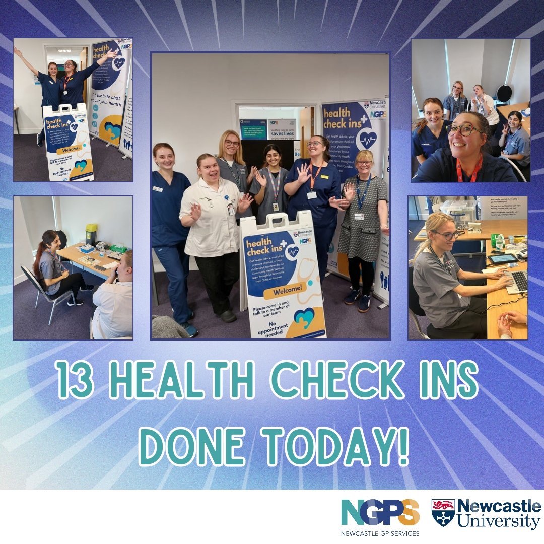 JoannaPracticeNurse (@jvintis) on Twitter photo Brilliant day again today, fabulous work by our pharmacy students from <a href="/NCL_Pharmacy/">Newcastle Pharmacy</a> and our nursing student from <a href="/adult_nu/">NUAdultNursing @adult_nu</a>. They carried out 13 health check ins and offered advice and support in accessing #PrimaryCare. Good job team! <a href="/NewcastleGPs/">NGPS</a> Brilliant day again today, fabulous work by our pharmacy students from <a href="/NCL_Pharmacy/">Newcastle Pharmacy</a> and our nursing student from <a href="/adult_nu/">NUAdultNursing @adult_nu</a>. They carried out 13 health check ins and offered advice and support in accessing #PrimaryCare. Good job team! <a href="/NewcastleGPs/">NGPS</a>