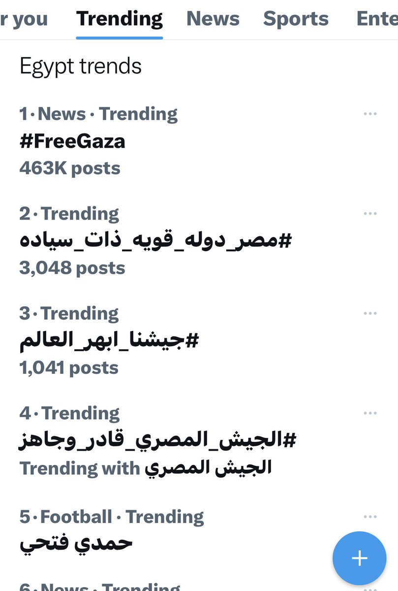 Egypt_Ppl's tweet photo. ويظهر هاشتاج #جيشنا_ابهر_العالم 
في قائمة الترند بالمركز الثالث
ومجموعة هاشتاجات وطنيه
تعبر عن حب المصريين لمصر 
وجيش مصر 
#تحيا_مصر 
#جبهة_شعب_مصر https://t.co/LmwIIFasAv