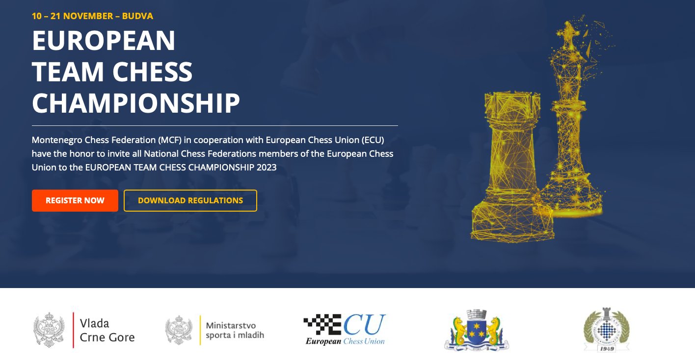 Extremely competitive European Team Championship to start in Budva