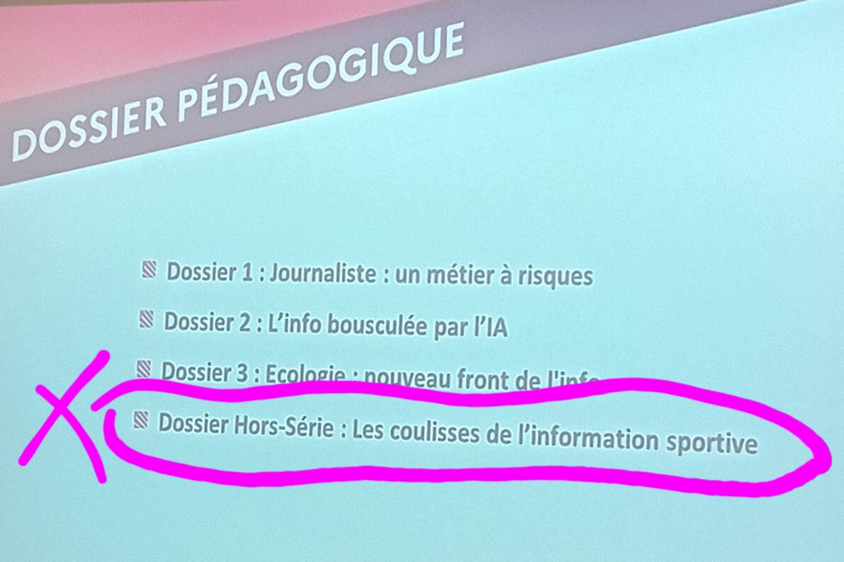 ThomasRouchie's tweet image. #SPME2023 ♡
#SPME2024  35 ème chance pour plonger dans #EducMediasInfo :

☆ établissements de + en +  engagés, motivés

☆ médias variés, concernés, de qualité

☆#Webreporters à valoriser, multiplier

☆produire, decrypter #sport #ÉMI #Paris2024

&amp;gt; clemi.fr/evenements/spo…