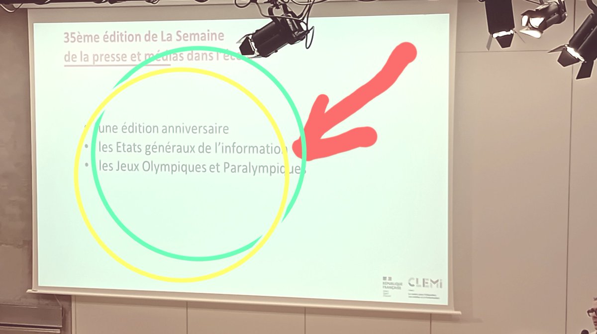 ThomasRouchie's tweet image. #SPME2023 ♡
#SPME2024  35 ème chance pour plonger dans #EducMediasInfo :

☆ établissements de + en +  engagés, motivés

☆ médias variés, concernés, de qualité

☆#Webreporters à valoriser, multiplier

☆produire, decrypter #sport #ÉMI #Paris2024

&amp;gt; clemi.fr/evenements/spo…