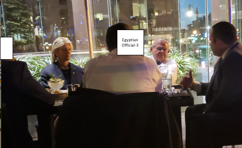 Menendez seen with Egyptian officials in his Senate office and at a D.C. steakhouse: