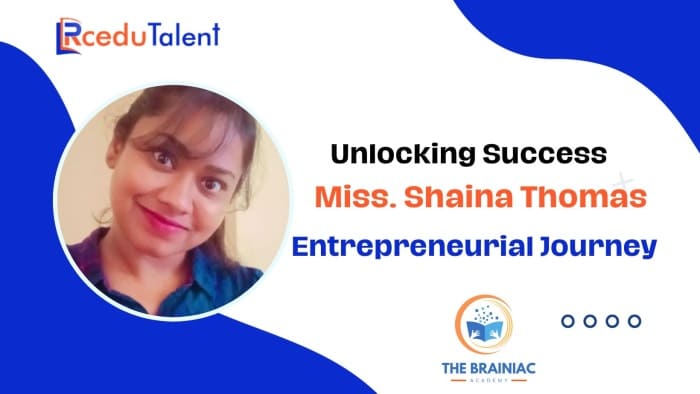 RceduTalent's tweet photo. Miss. Shaina Thomas started THE BRAINIAC ACADEMY where we train students in language & soft skills with more fun-oriented interactive sessions.
Read More: https://t.co/9xo3CknJc2
#softskilltrainer #influencedShainaThomas #softskills #businesses #rcedutalent #startupstory https://t.co/mfCHvn72Di