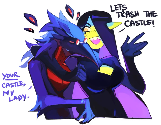 Her castle, her rules