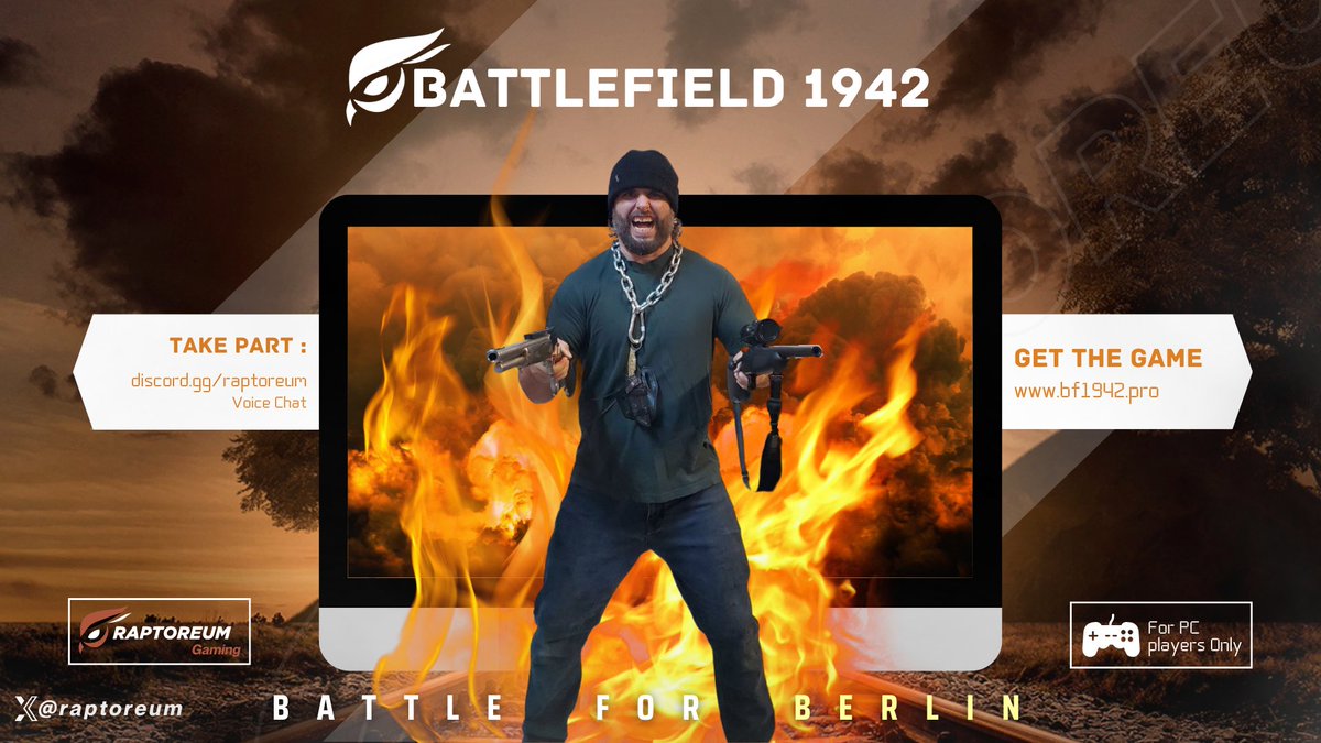 🎮تقام بطولة ⁠BF1942 ليلة السبت هذه

 🔸جائزة المركز الأول ملحمية جدًا، ولكنها ستظل لغزًا حتى موعد البث ليلة الأحد

 🔸إذا لم تلعب معنا لعبة bf1942 بعد، فهذا هو الوقت المناسب للبدء.  التفاصيل هنا >>
bf1942.pro/battle-of-berl…