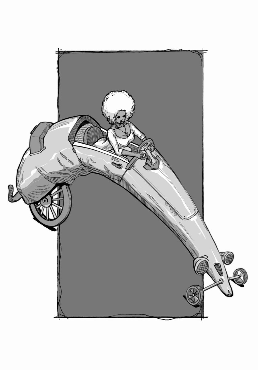 Artwork of the Day <a href="/KreatePlatform/">Kreate - Web3 Art Community ❤️‍🔥</a>
"Page 35" by @NFT_YDesh 

This is YDESH's unique 1/1 piece. I admire his artistry, a minimalist approach that doesn't compromise quality. His command of Procreate is impressive, rendering intricate details using just two shades of black and