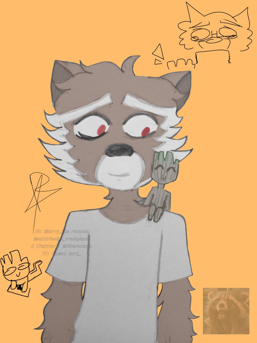 htheraccoon's tweet photo. #rocketober day 11: Father π¦π
Dilf
#rocketraccoon #drawing https://t.co/7FEnbSHZRw