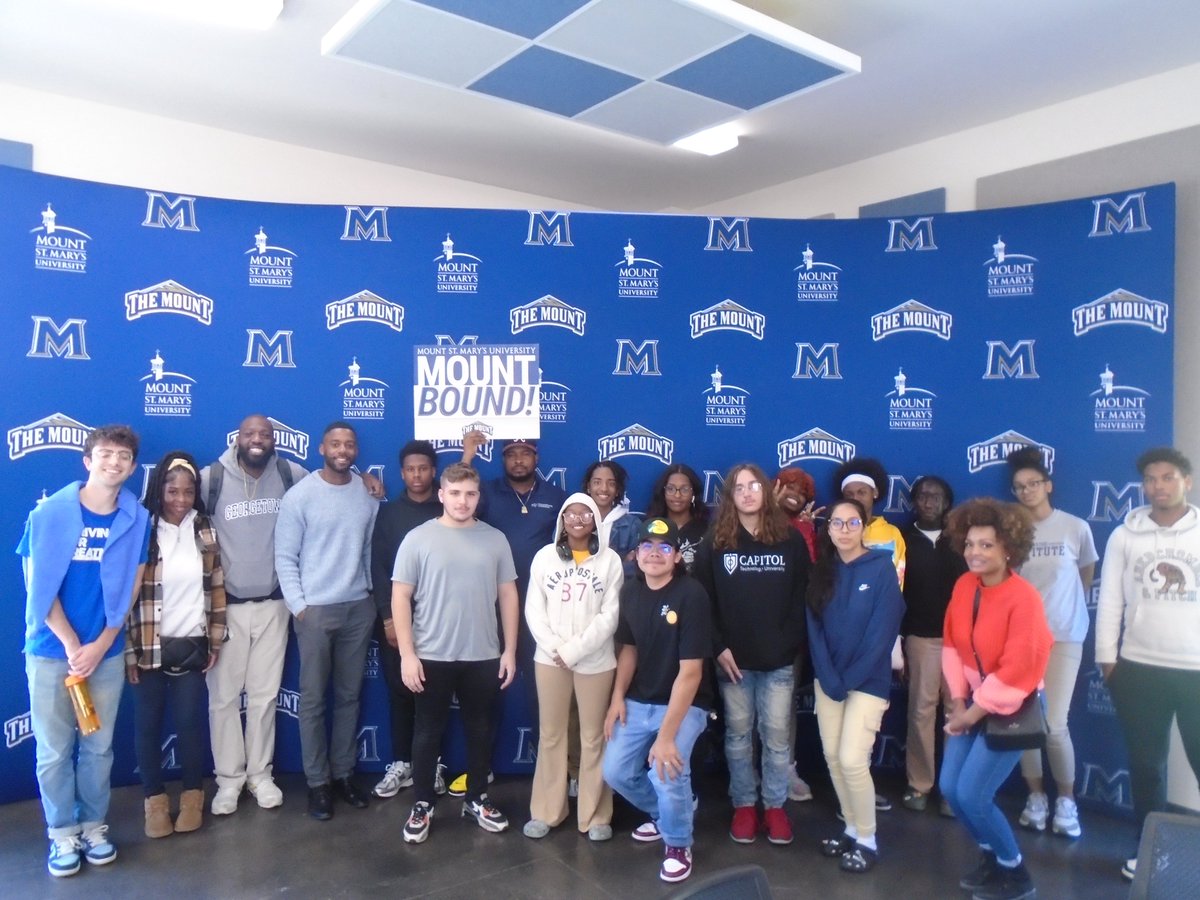 We had a great time welcoming the CollegeBound Foundation to campus!

We are excited to congratulate our recently admitted students.

Go Mount!