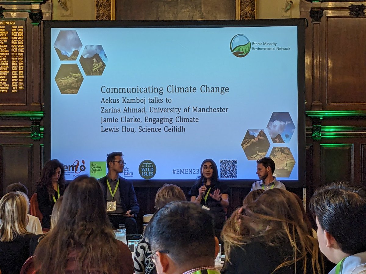 Fab day at @theemennetwork's first conference(!) on behalf of @nature_scot. Lots of engaging discussion touching on all elements of the Just Transition and great to follow on from @SatwatR who highlighted the need for Nature Positive alongside Net Zero for Scotland's future.